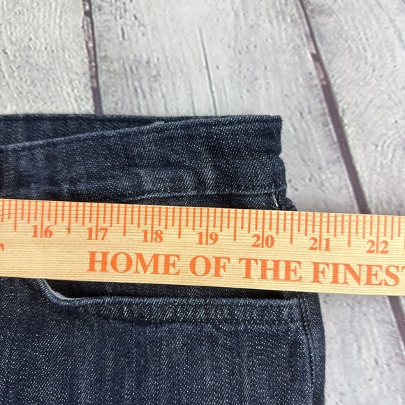 NYDJ Size 24W 30 Inseam Denim Jeans Blue Stretch Straight - Picture 10 of 13